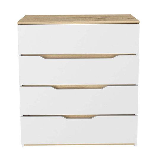 Modern California 4-Drawer Dresser with Stylish Top Surface