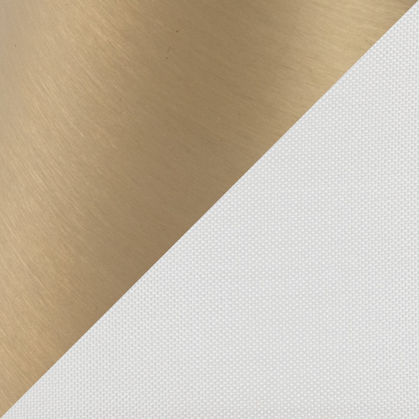 64-Inch Contemporary Cone Floor Lamp, Metal with White Linen Shade, Pull Chain, Indoor, UL Listed, Gold