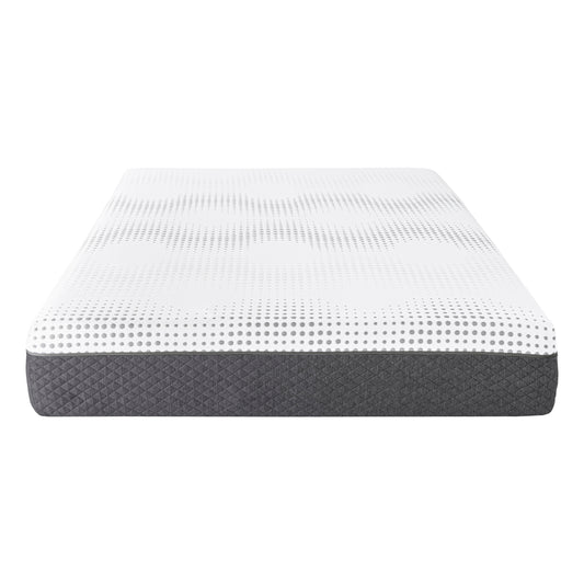 12-Inch Queen Hybrid Mattress with Green Tea Gel-Infused Memory Foam and Pocket Coils for Ultimate Comfort, Mattress in a Box