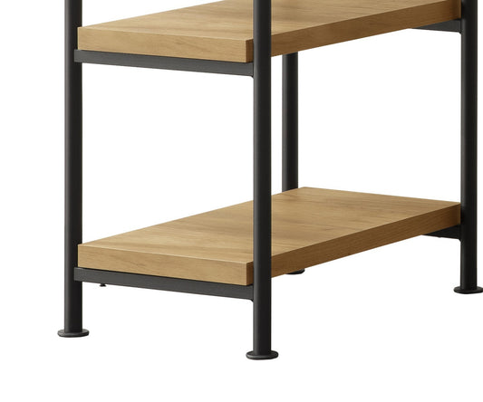 Elegant Golden Oak Writing Desk