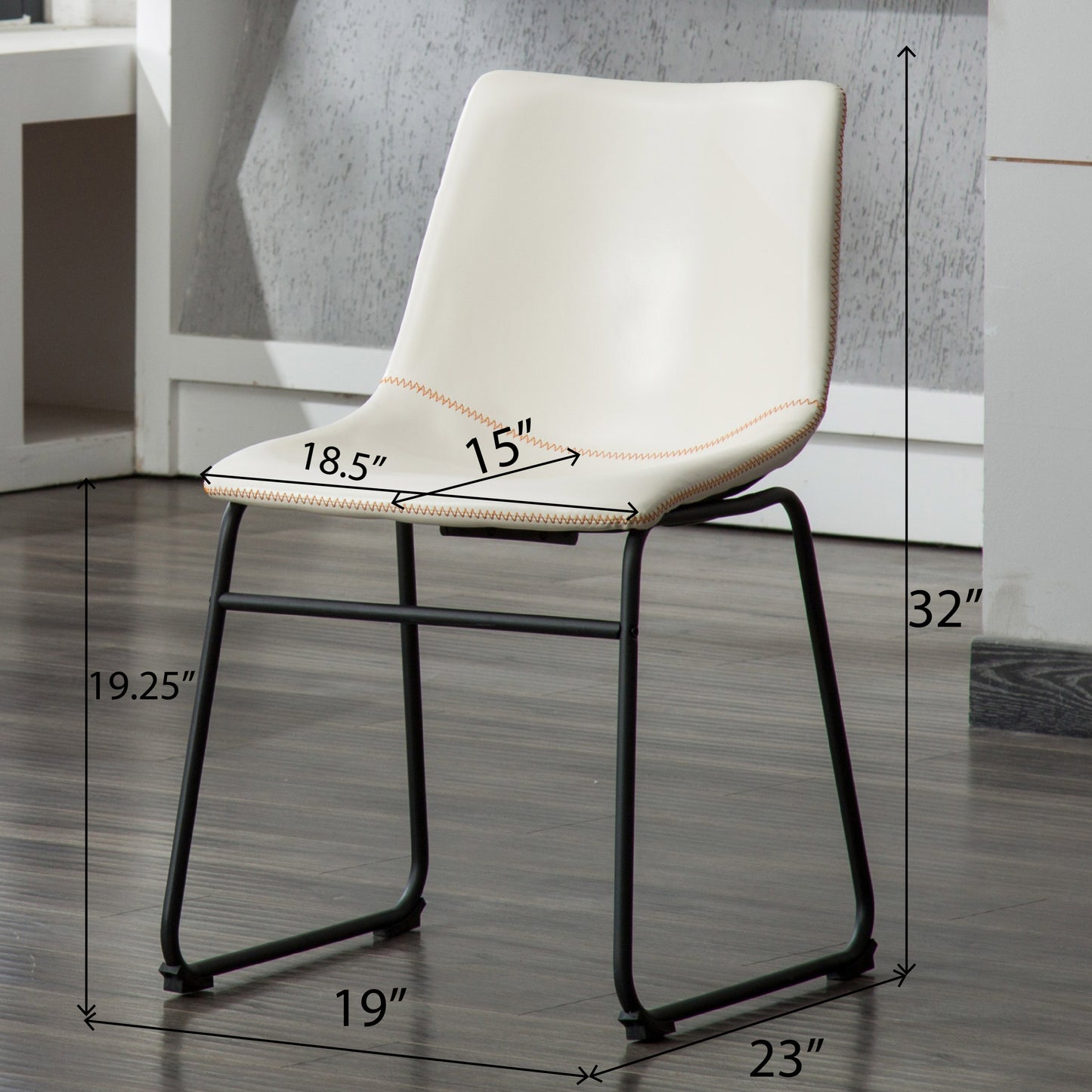 Round Dining Set 3 Piece Trestle Table And 2 Chairs White