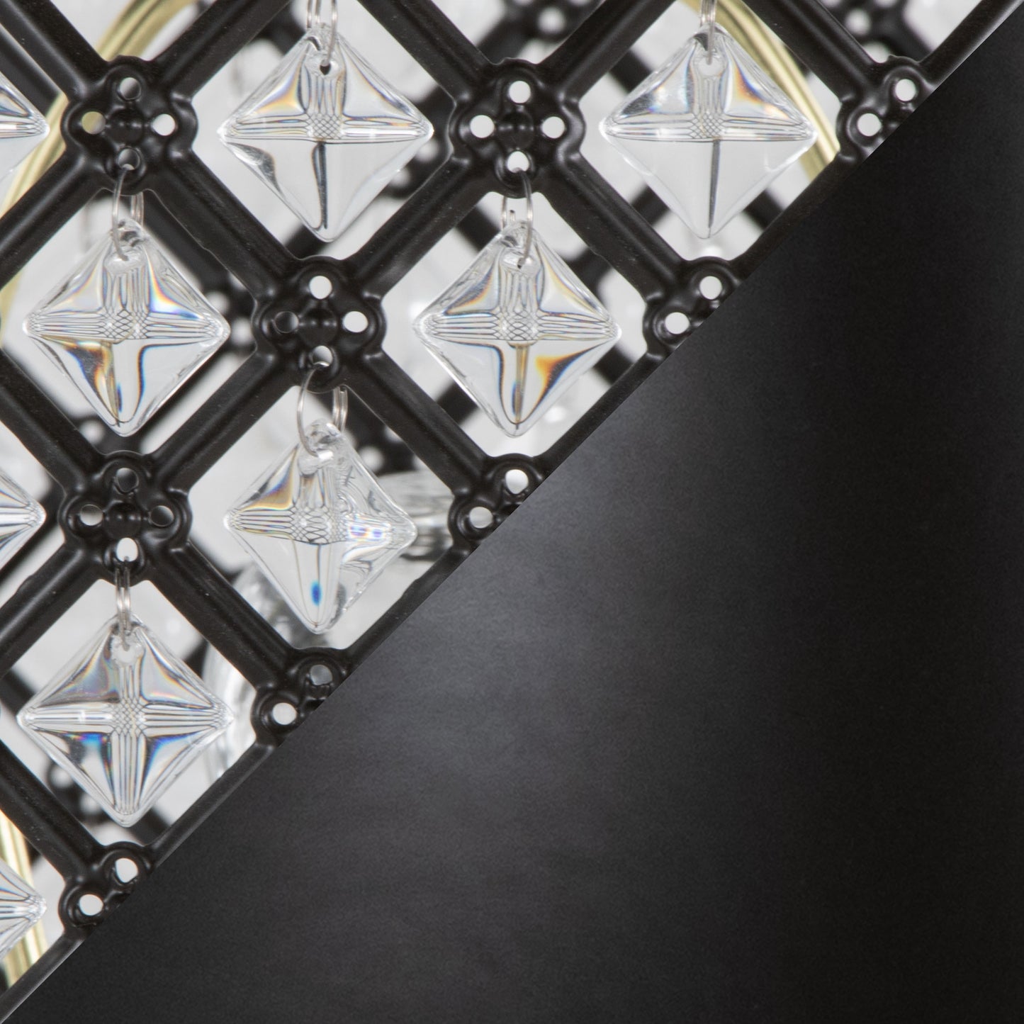 27-Inch Modern Metal Table Lamp with Clear K9 Crystal Accents and Drum Shade, 60W Bulbs Oil Rubbed Bronze