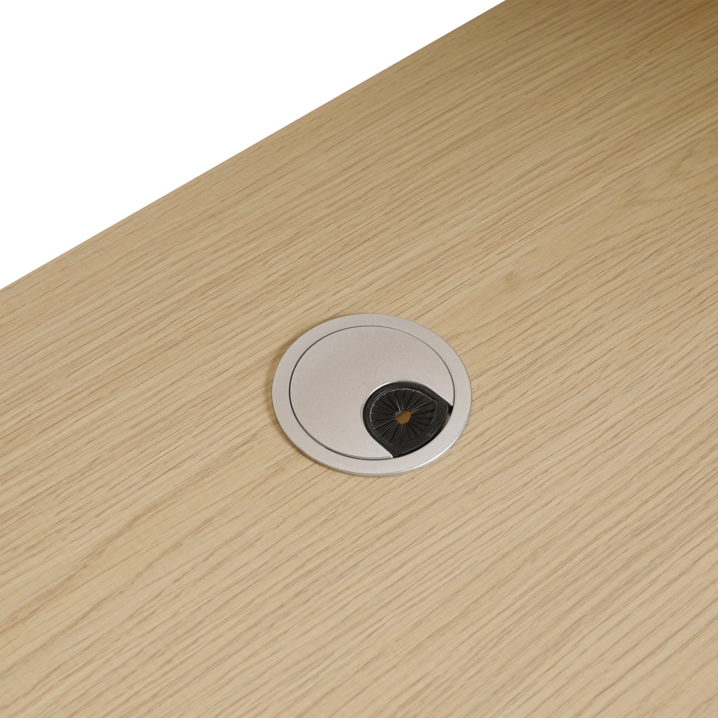 Modern 36" Freestanding Oak Bathroom Vanity with Soft-Close Doors & Integrated White Resin Sink