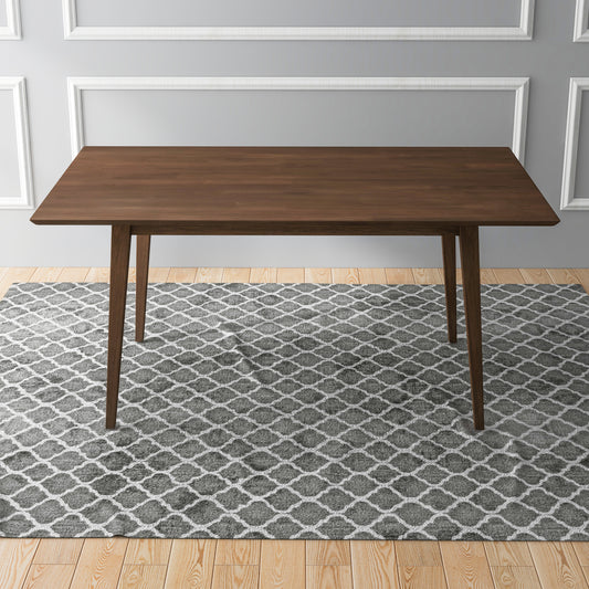 Levi Modern Style Solid Wood Rectangular Dining Kitchen Table
