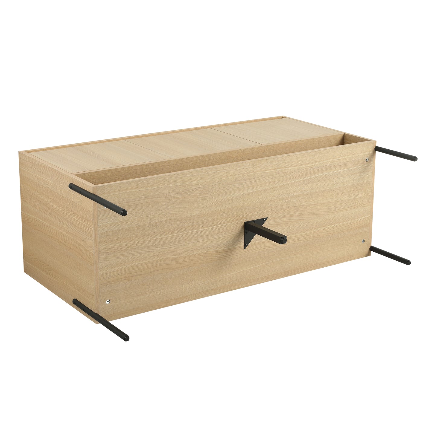 48-Inch Modern Freestanding Bathroom Vanity with 3 Soft-Close Doors - Sink Not Included