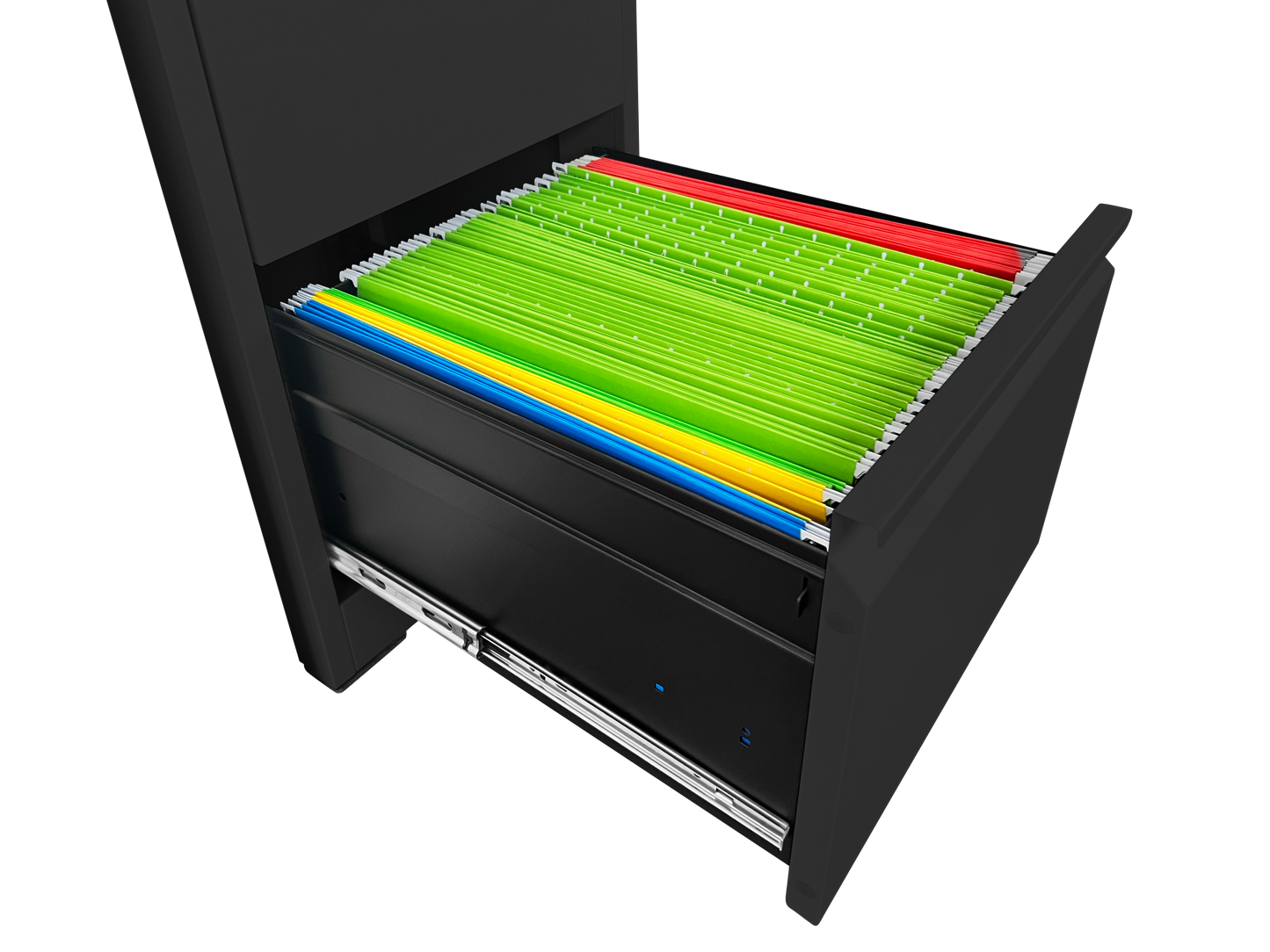 2 Drawer Metal Vertical File Cabinet with Lock Office Home Steel Vertical File Cabinet for A4 Legal/Letter Size