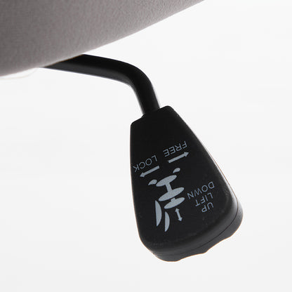 Elegant Ergonomic Swivel Office Chair with Golden Base and Memory Foam Cushion for Ultimate Comfort