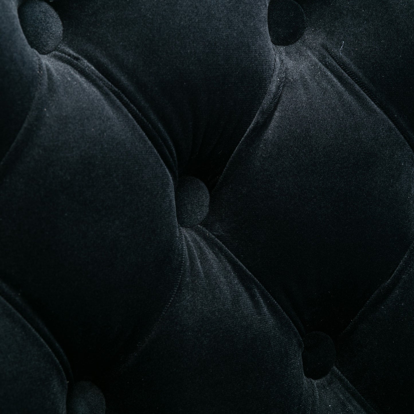 Velvet Swivel Bar Stools Set 2 Adjustable 25 33in Black