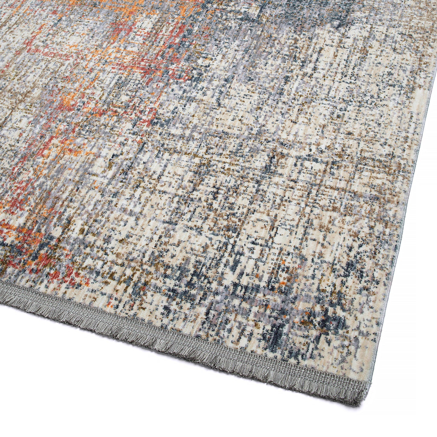 Rectangular Throw Rug, 22 x 30 in, Low-Pile, 100% Polyester, Modern Abstract, Stain-Resistant Lavender