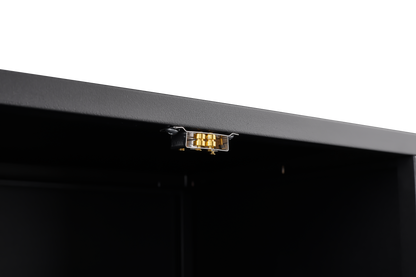 Office furniture Copier Cabinet black 2 door steel copier stand mobile pedestal file Printer Stand