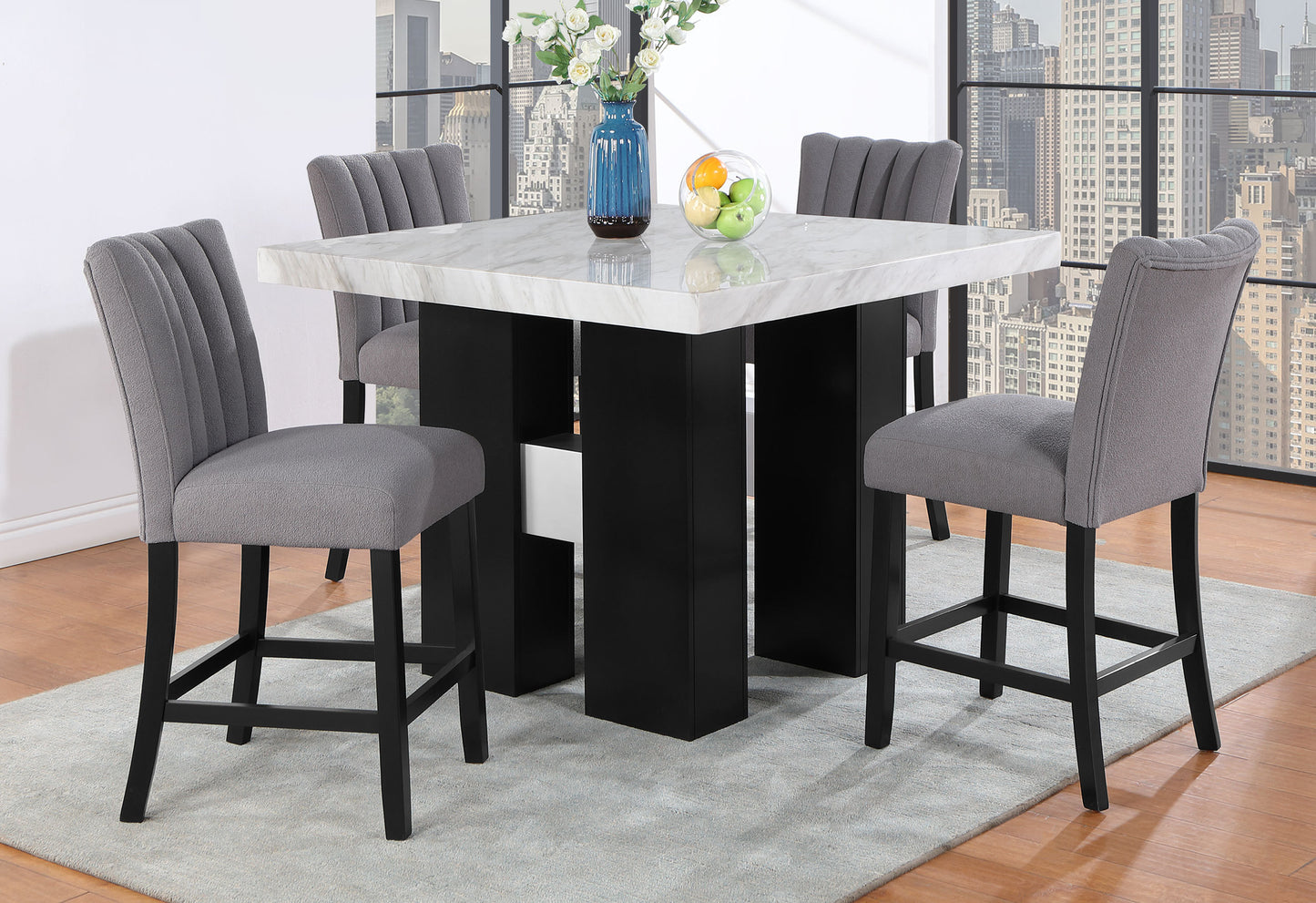 MIKHA WHITE BAR TABLE