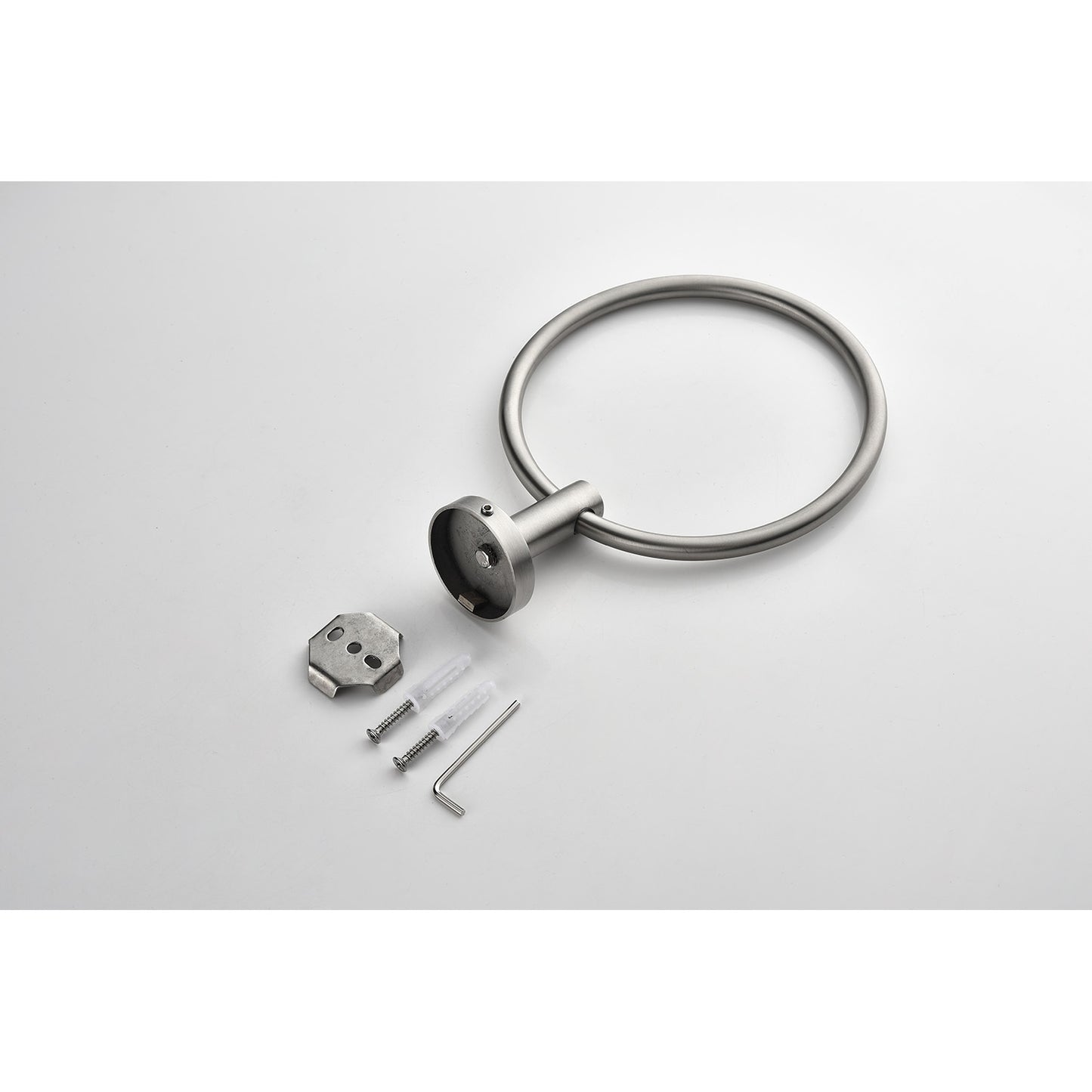 6 Piece Stainless Steel Bathroom Towel Rack Set Wall Mount