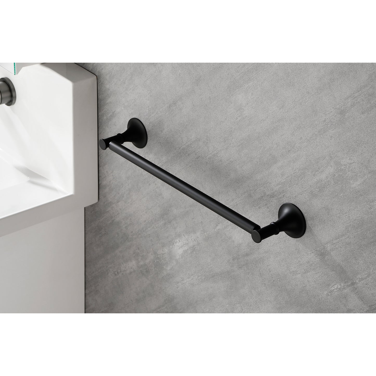 6 Piece Brass Bathroom Towel Rack Set Wall Mount