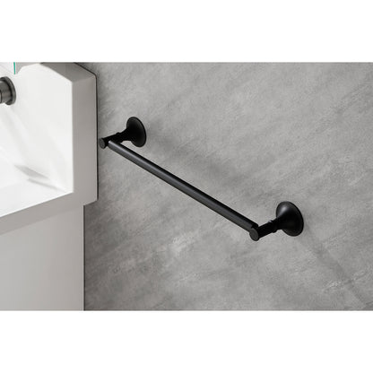 6 Piece Brass Bathroom Towel Rack Set Wall Mount