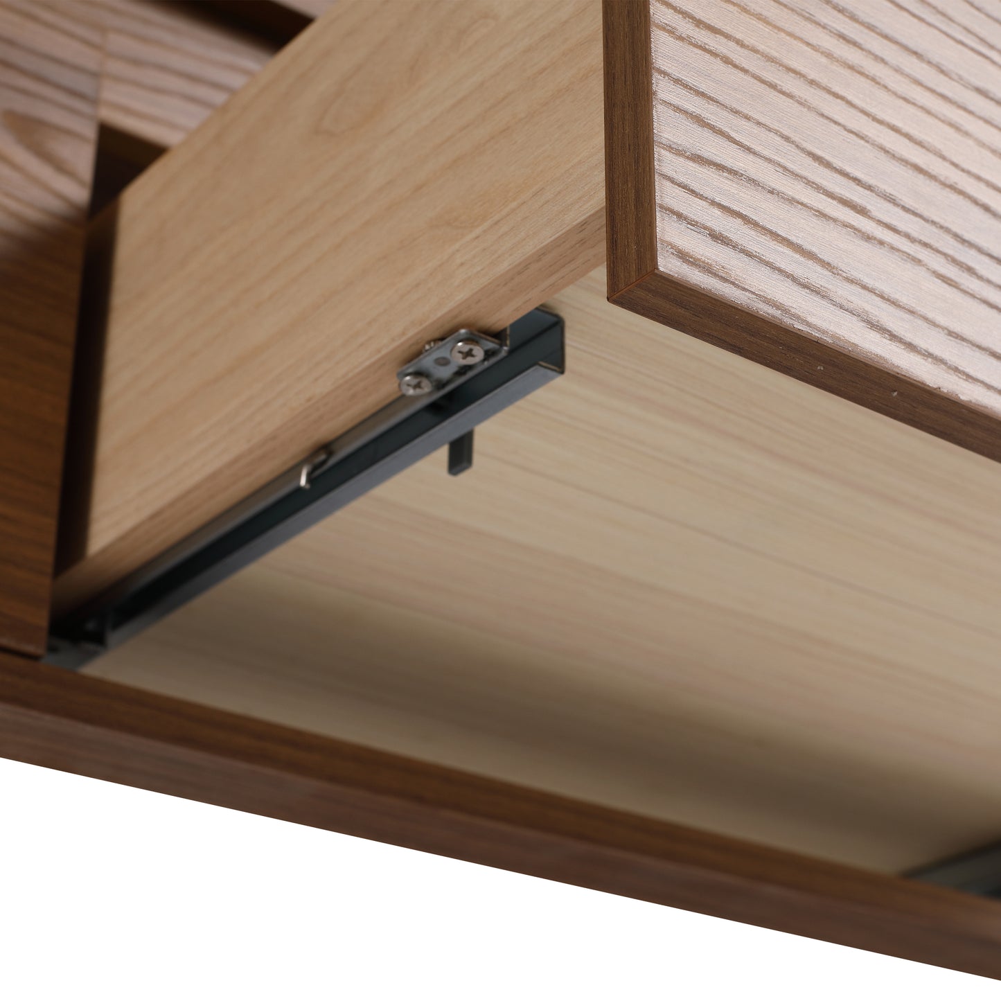 Contemporary 60-Inch Wall-Mounted Bathroom Vanity with Resin Sink and Soft-Close Drawers