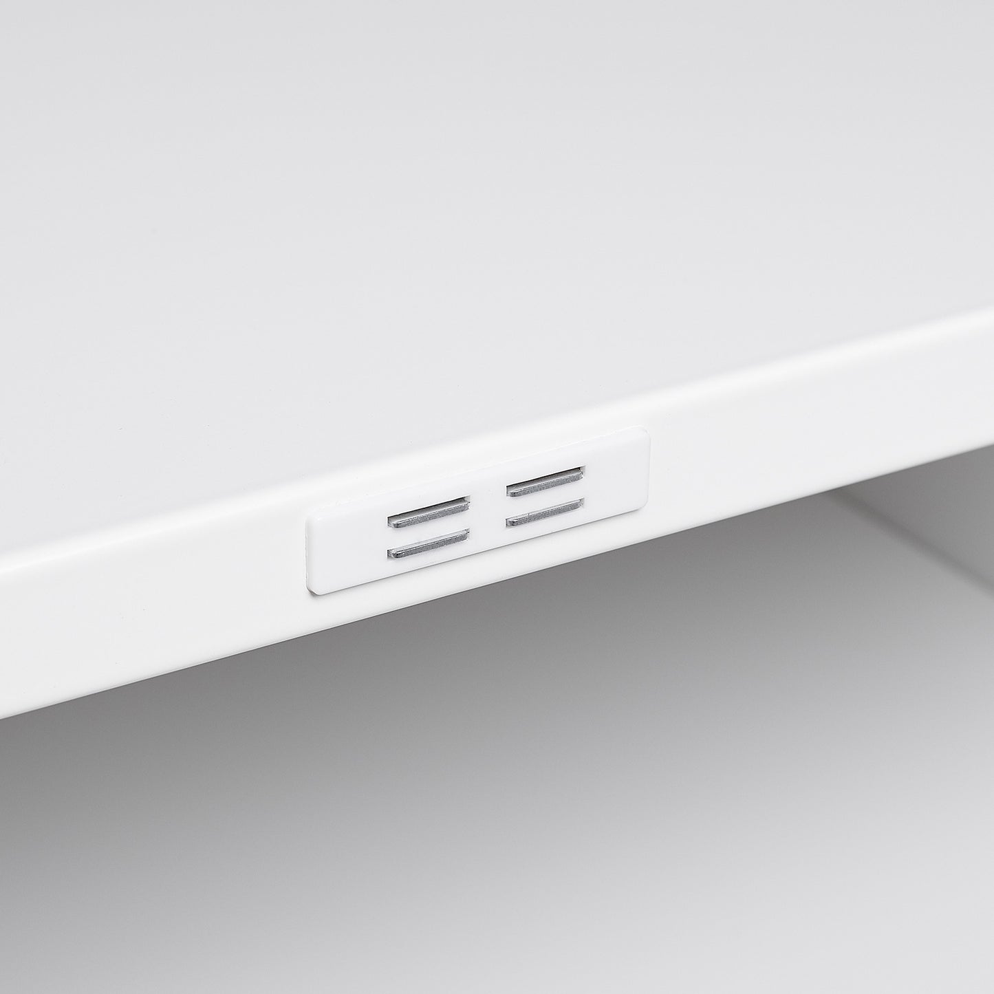 Versatile Mobile Copier Cabinet - White Steel 2-Door Printer and File Stand