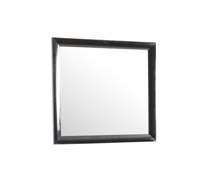 Marilla G1500-M Black Modern Wall Mirror by Glory Furniture