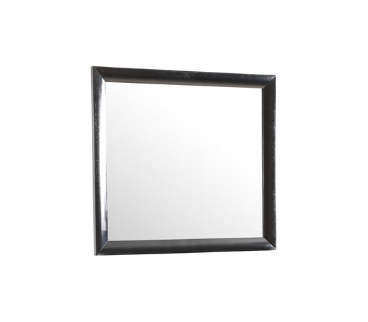 Marilla G1500-M Black Modern Wall Mirror by Glory Furniture