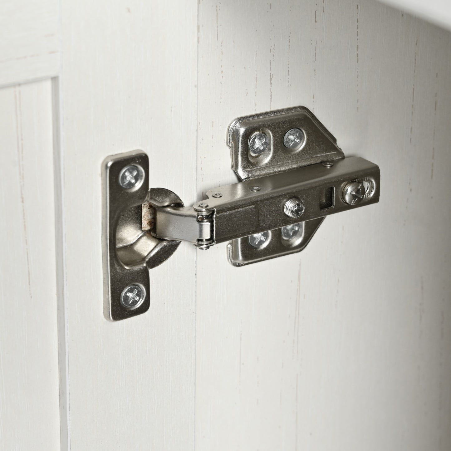 Farmhouse Rolling Kitchen Island with Power Outlet, Drop Leaf, Spice Rack, and Storage Drawers - 53.5'' White Cart for Kitchen and Dining Room