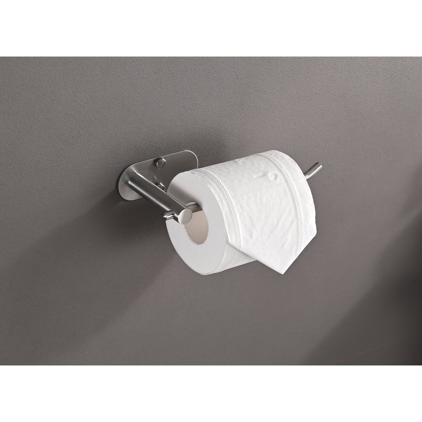Paper Towel Holder - Self-Adhesive or Drilling, stainless steel wall-mounted paper towel holder for kitchen, bathroom