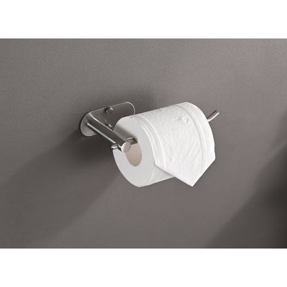 Paper Towel Holder - Self-Adhesive or Drilling, stainless steel wall-mounted paper towel holder for kitchen, bathroom