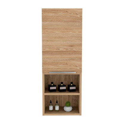 Medicine Cabinet Hazelton, Two Interior Shelves, Pine Finish