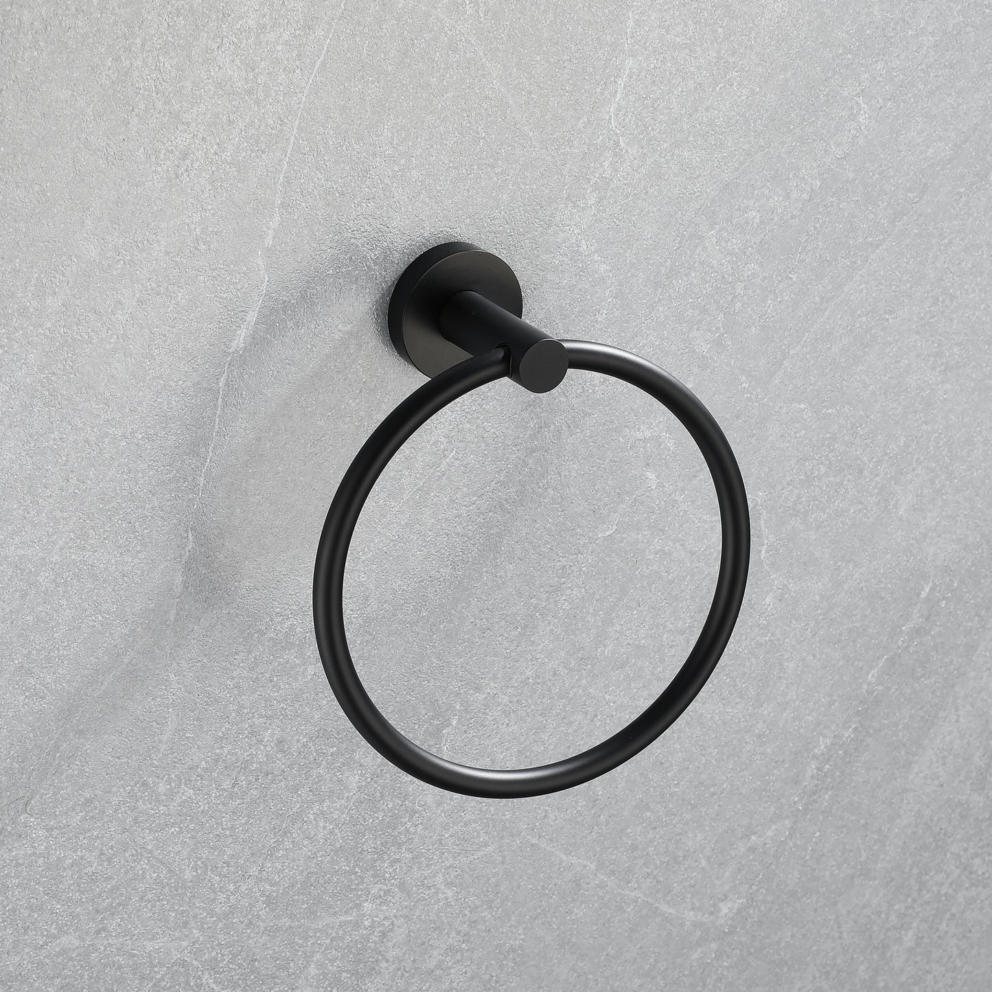 5 Piece Bathroom Towel Rack Set Wall Mount