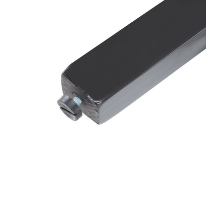 33.25 Inch Swivel Counter Stools Set Black Beige Rubberwood