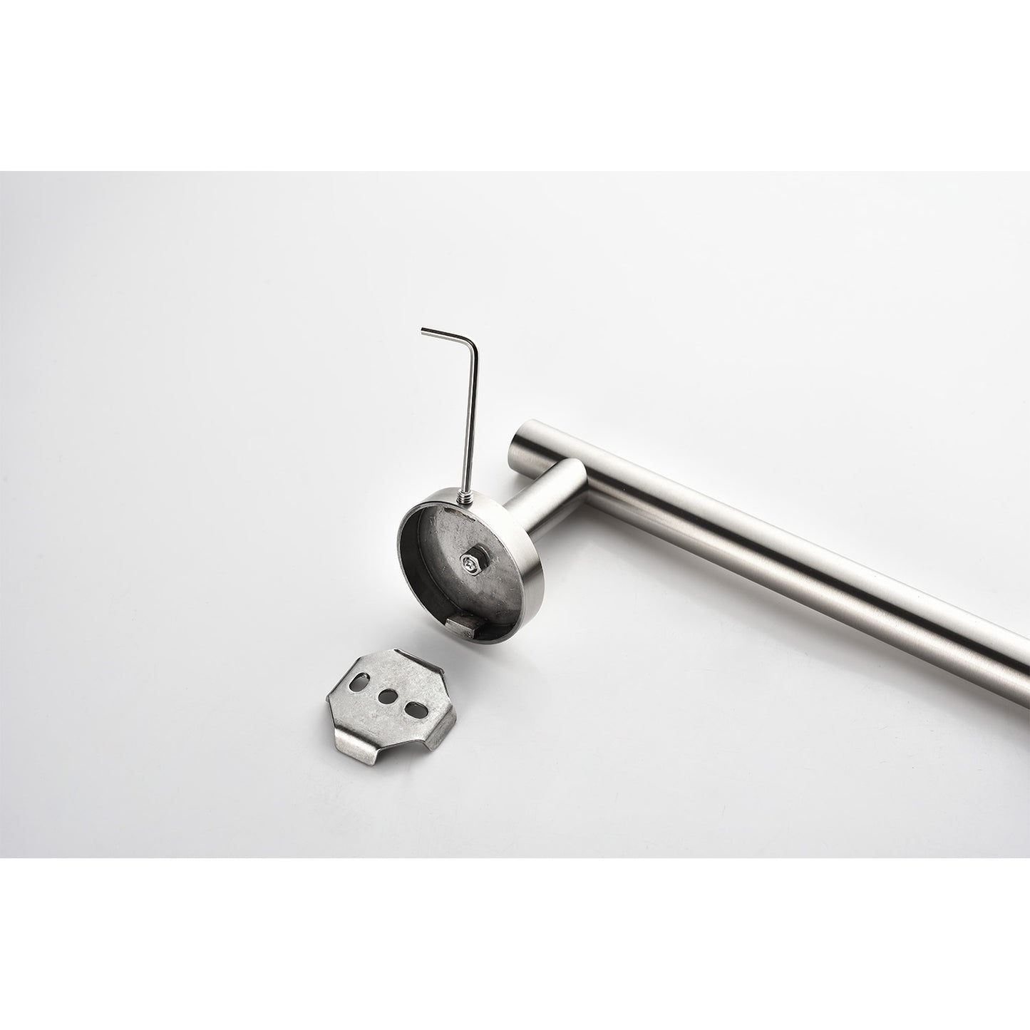 6 Piece Stainless Steel Bathroom Towel Rack Set Wall Mount