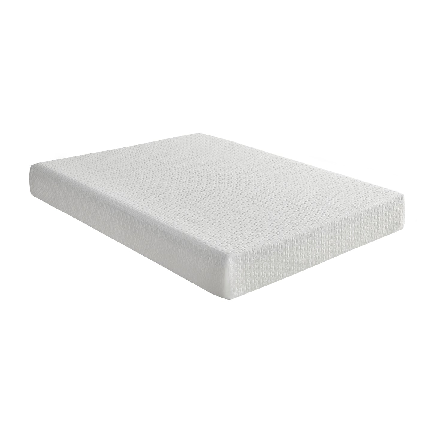 8-Inch Firm Gel-Infused Memory Foam Full Size Mattress in a Box - White