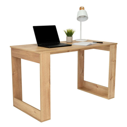 Smokey Oak Lacey Rectangle Home Office Computer Desk