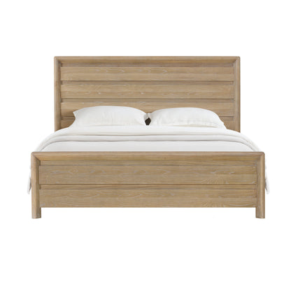 Clove Tan Queen Panel Bed by Wallace & Bay