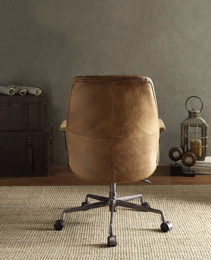 Executive Ergonomic Coffee Leather Office Chair