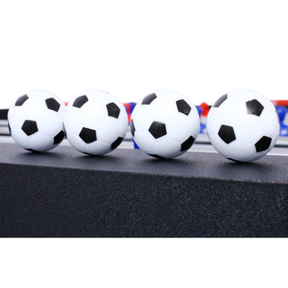 54-Inch Foosball Table for Family Game Room, Analog Scoring, Durable MDF + Steel Rods, Light Cherry Finish