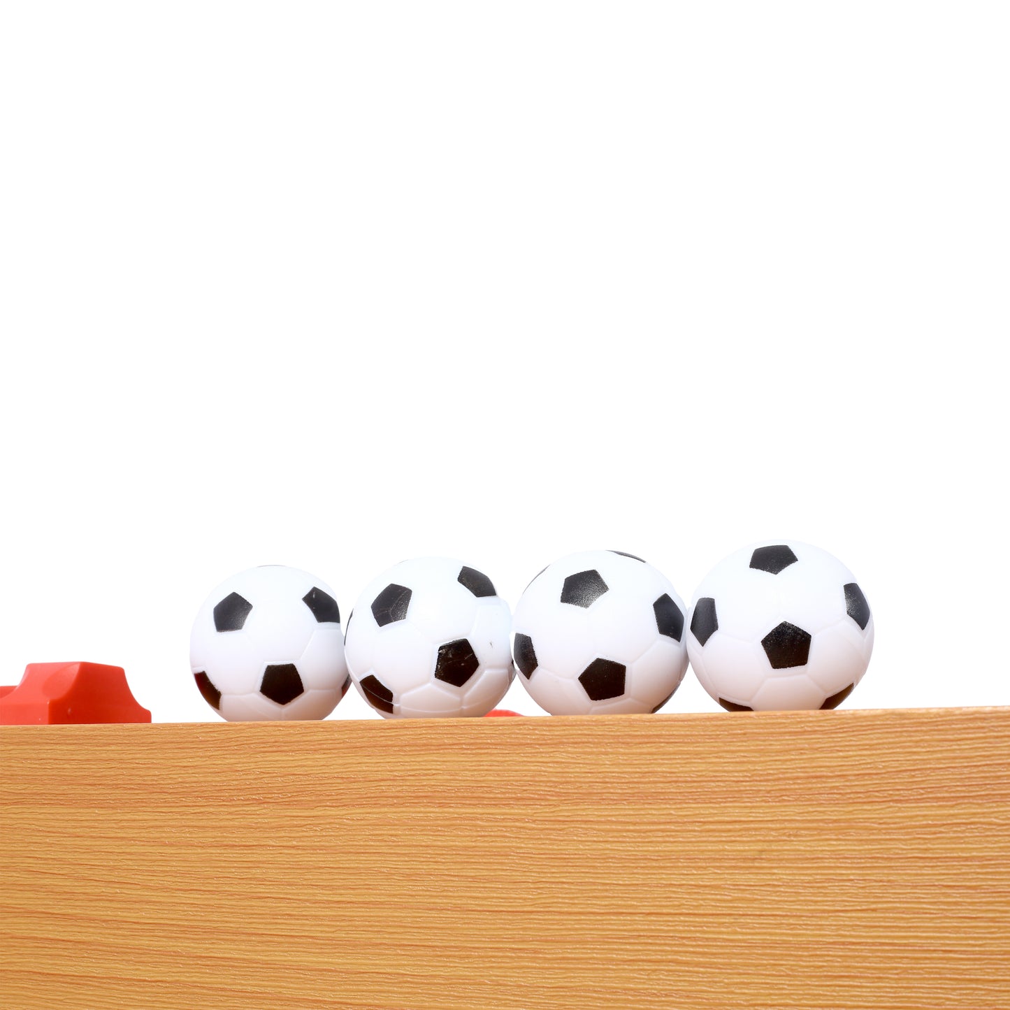 54-Inch Foosball Table with Analog Scoring, 46-1/4 x 24-3/4 Playfield, Free Accessories, Brown