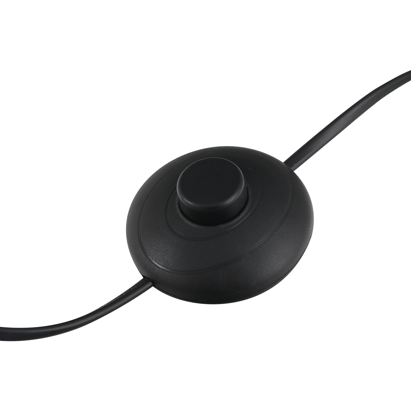 59.75-Inch Tripod Floor Lamp with Pull Chain, Steel Frame, Fabric Shade, E26 Socket, 118-Inch Cord, Black