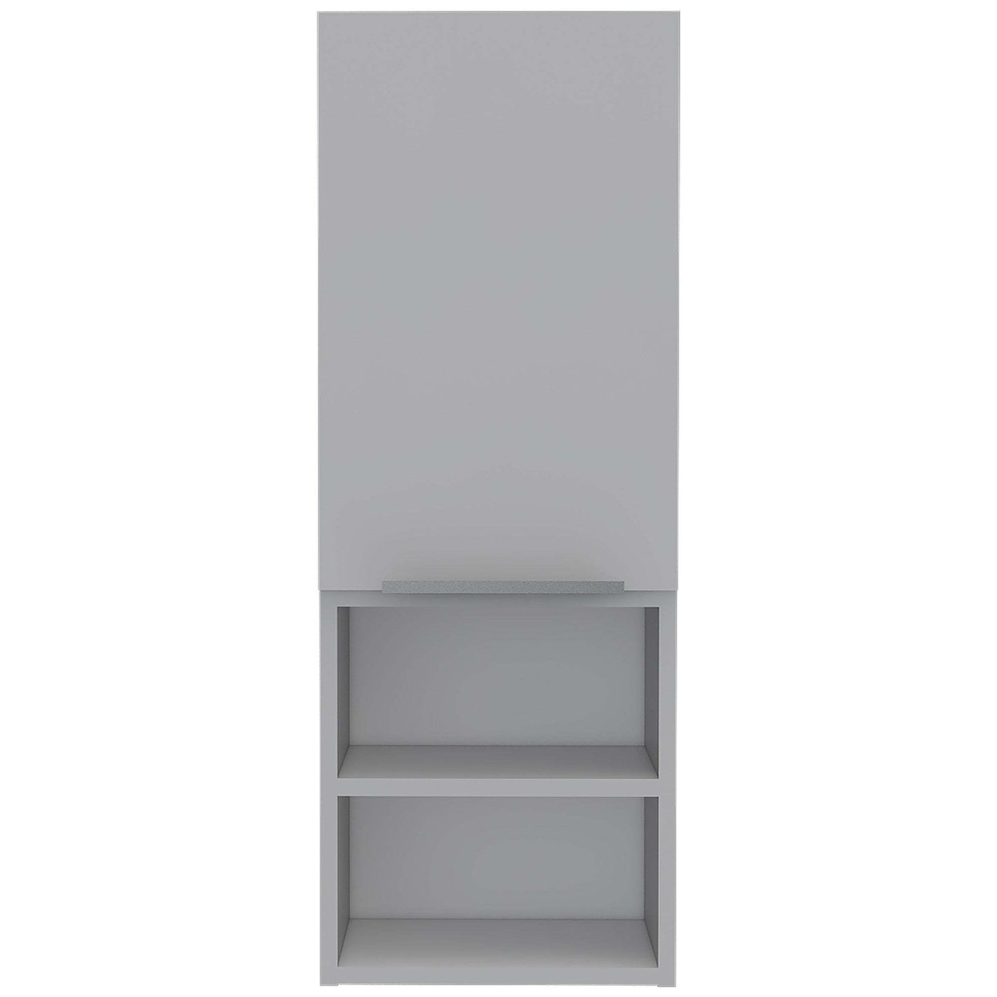 Elegant White 2-Piece Bathroom Vanity and Medicine Cabinet Set