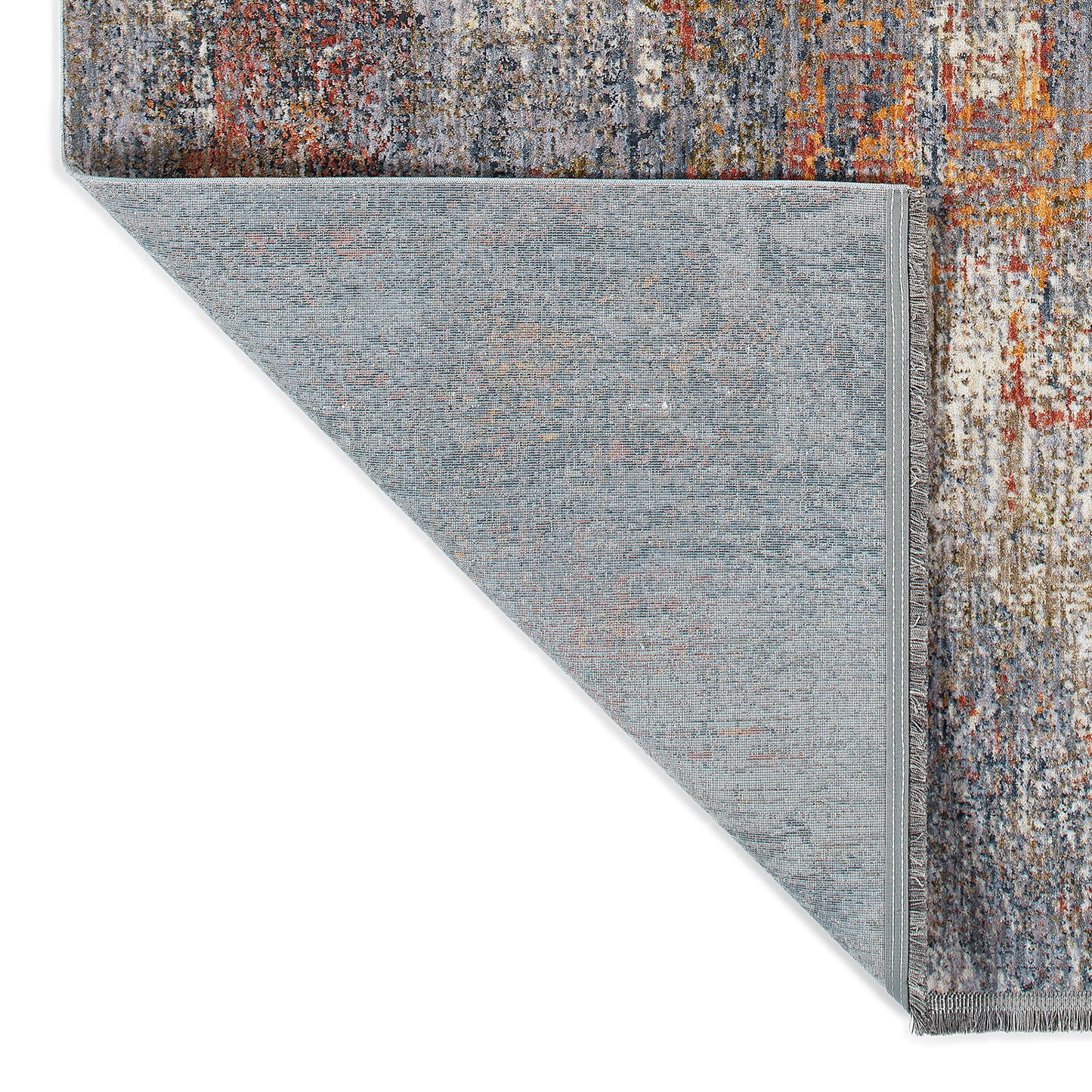 Rectangular Throw Rug, 22 x 30 in, Low-Pile, 100% Polyester, Modern Abstract, Stain-Resistant Lavender