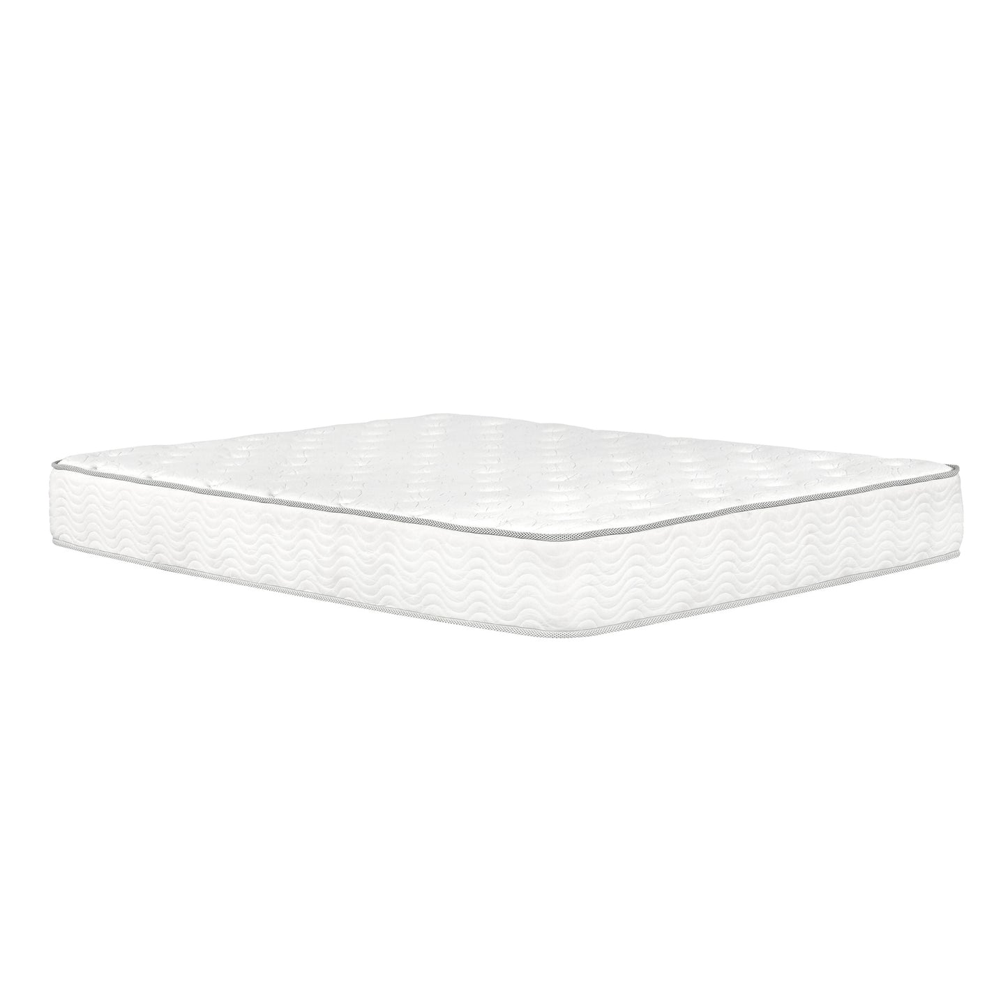 Luxury 9-Inch King Size Pocket Coil Mattress in a Box - White