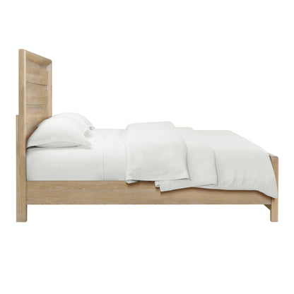 Clove Tan Queen Panel Bed by Wallace & Bay