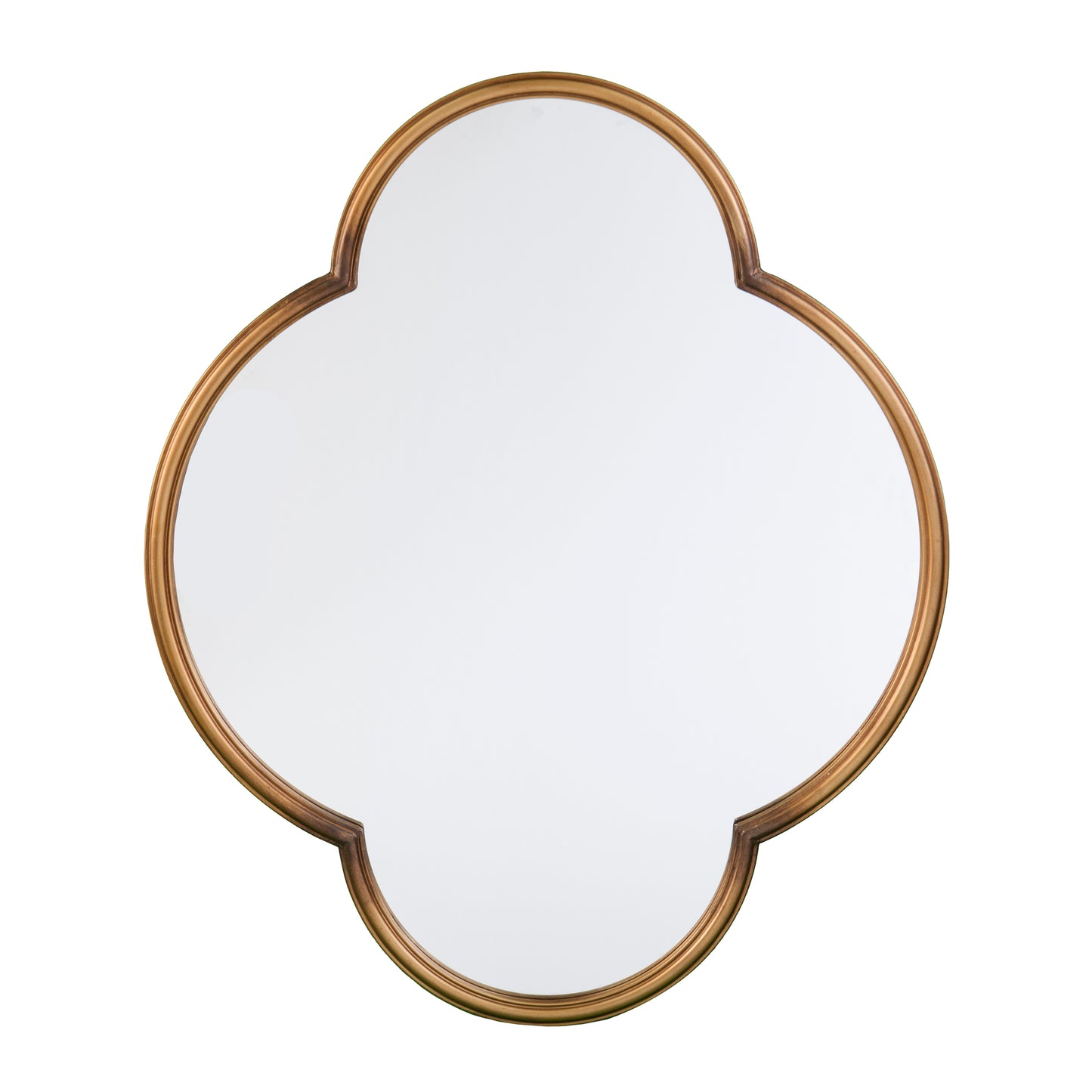 Willis Geometric Gold Wall Mirror by Holly & Martin