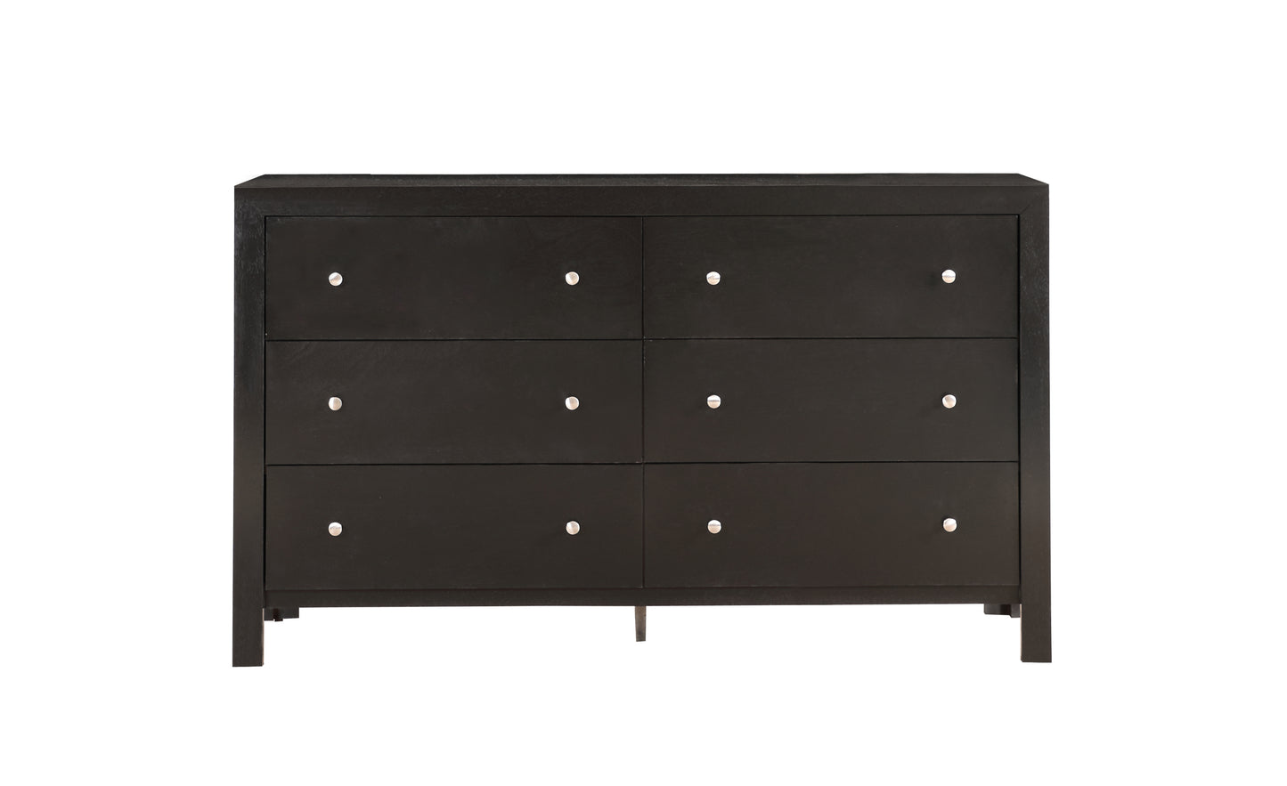 Glory Furniture Burlington G2450-D Black Dresser with Particle Board Construction