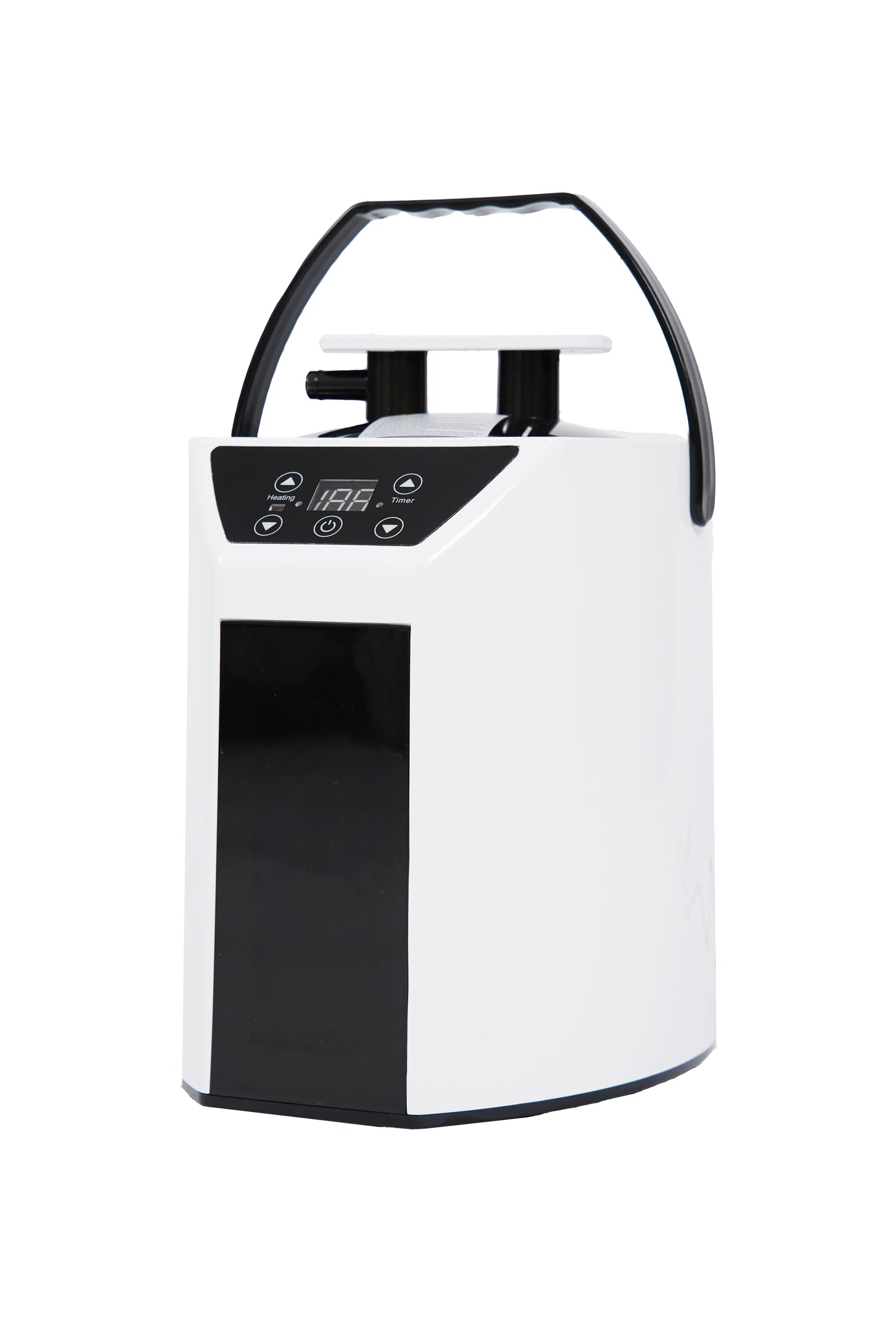 3.0L Tank Sauna Steam Generator, 360° Nozzles, 4 Gear Settings, Remote 90-Min Run Time White+Black
