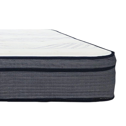 14" Premium Hybrid Plush Foam Mattress - Full Size, Breathable Polyester Knit Cover, Multi-Layer Support System