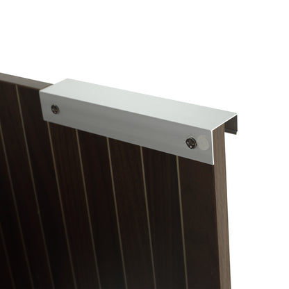 Modern 48-Inch Wall-Mounted Bathroom Vanity with Soft-Close Doors and Resin Sink