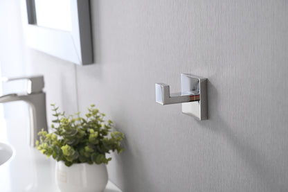 2 Pack Wall-Mounted Stainless Steel Bathroom Towel Hooks/Coat Hooks for Bathroom, Bedroom, Kitchen