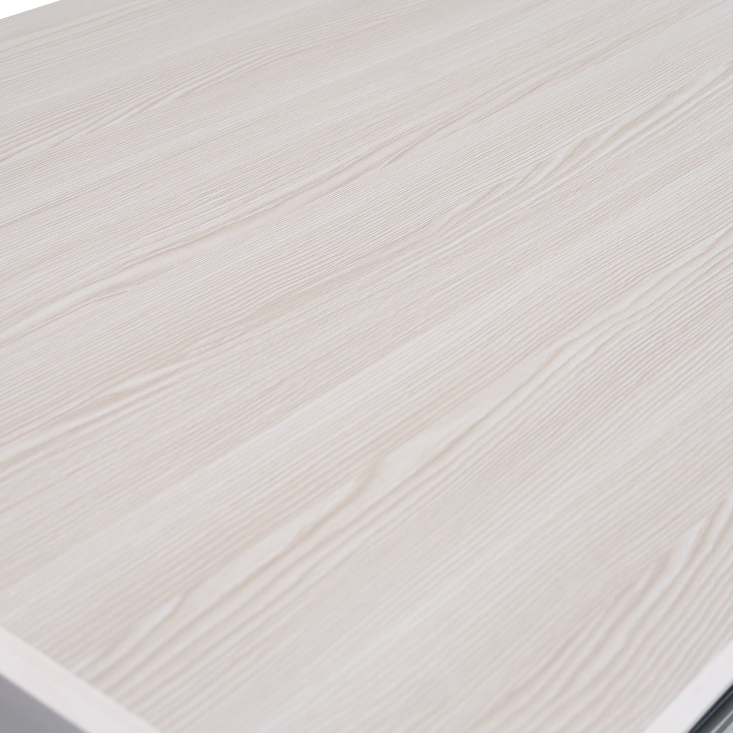 Grey Rolling Kitchen Island with Drop Leaf and Trash Can Storage, Spice Rack, Towel Rack, and Adjustable Shelves