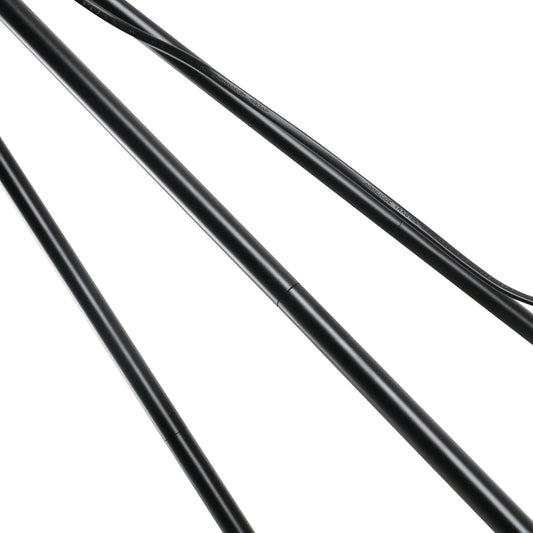 59.75-Inch Tripod Floor Lamp with Pull Chain, Steel Frame, Fabric Shade, E26 Socket, 118-Inch Cord, Black