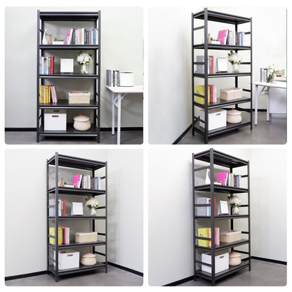 Heavy-Duty Adjustable 5-Tier Metal Storage Shelving Unit - 2000LBS Capacity for Kitchen, Garage, and Pantry