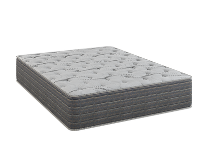 Twin Size 13.5" DreamFlex Plush Mattress with Two Sided Comfort and Bamboo Fabric